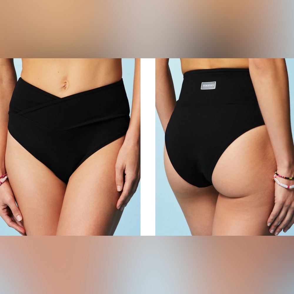 Fabletics crossover swim bottom XS